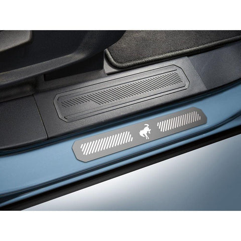 Ford OEM Bright Stainless Steel Door Sill Plates - 2021+ Bronco 4 Door