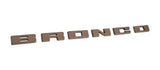 Ford Performance OEM Sinister Bronze Grille Emblem Overlays - 2021+ Bronco - StickerFab
