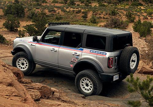 Ford Racing 17x8.5 Method Oxford White Wheel Kit - 2021+ Bronco (Non-Raptor) - StickerFab