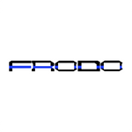"FRODO" Large Overlay Letters (Printed Series Vinyl) - Universal - StickerFab