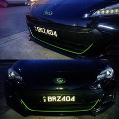 Front Bumper STI TS Style Pinstripe - 2013-2021 BRZ - StickerFab