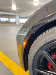 Front OEM Sidemarker Overlays - 2022+ BRZ / GR86 - StickerFab