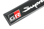 GR Supra Emblem Inserts for Weathertech Floor Mats (Single) - 2020+ Supra - StickerFab