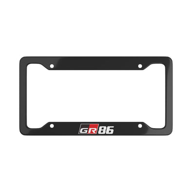 Metal License Plate Frame With South Vietnam Flag Vinyl Insert – Front Or Rear