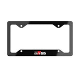 GR86 Metal License Plate Frame V2 - StickerFab