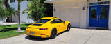 "GTS" Door Vinyl Logo Emblems for Porsche Vehicles (Boxter, Cayman, 911, Macan, Cayenne, Panamera) - StickerFab