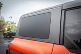 Hardtop Side Window Blackout Overlays - 2021+ Bronco 4 Door - StickerFab
