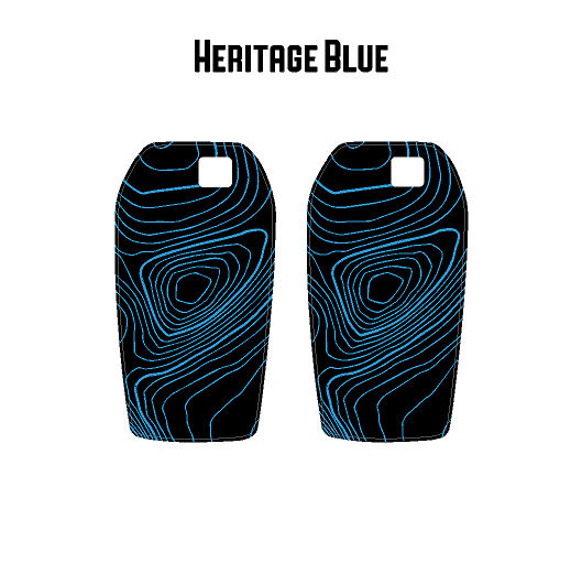 Topographic Key Fob Overlays - 2024+ Tacoma / 2025+ 4Runner