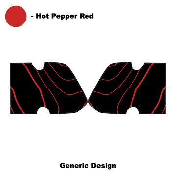 Interior Door Cup Protector Kit - 2021+ Bronco - StickerFab