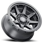 ICON Rebound Pro 17x8.5 6x5.5 0mm Offset 4.75in BS 106.1mm Bore Satin Black Wheel - 2021+ Ford Brono - StickerFab