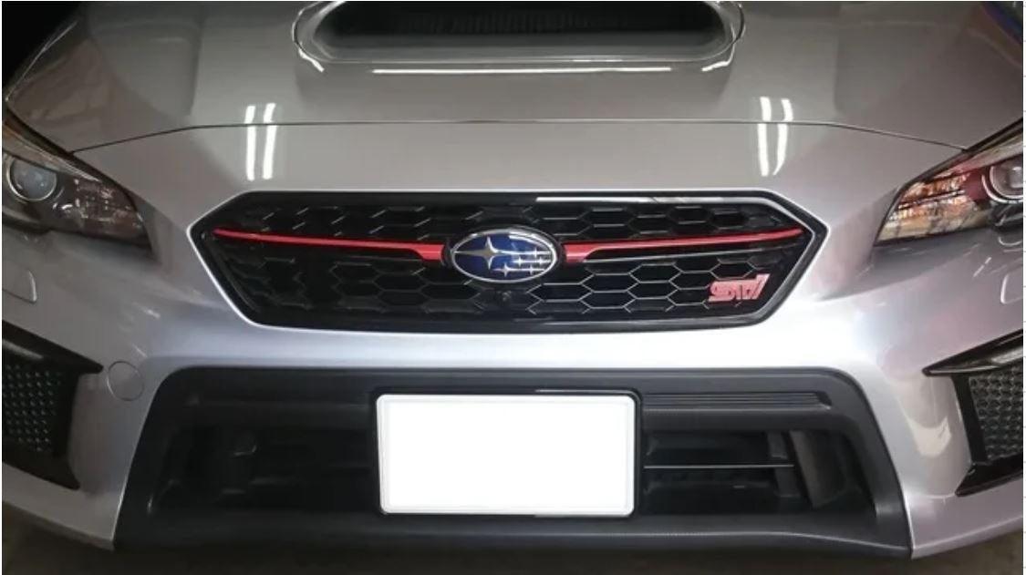 Japanese Style Grille Pinstripe - 2018-2021 WRX & STI - StickerFab