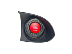 JDM Style Push to Start 3D Carbon Trim Ring Overlay - 2015-2022 Subaru WRX / STI / Most Subaru - StickerFab