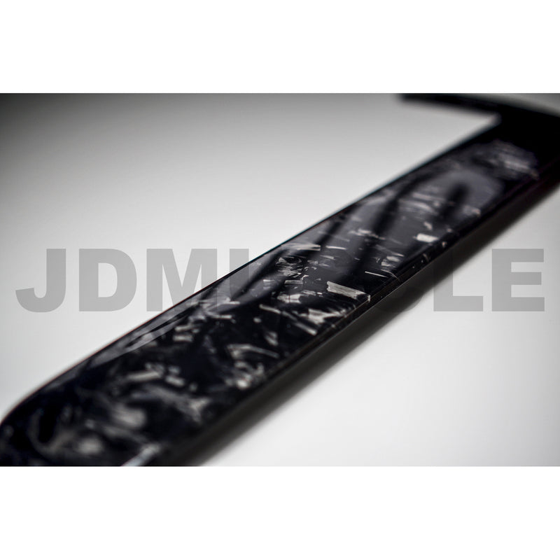 JDMuscle Forged Carbon Fiber Hood Scoop Trim Cover - 2015+WRX/STI