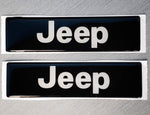 Jeep Emblems for Weathertech Floor Mats (Single) - StickerFab