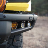 KC HiLiTES FLEX ERA 3 Dual Mode SAE Fog Light Pocket Kit - 2021+ Bronco w/ Modular HD Bumper - StickerFab