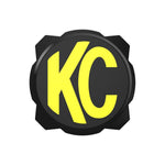 KC HiLITES Pro6 Gravity® Light Cover - Black / Yellow KC Logo