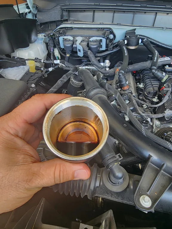 K&N Catch Can Oil Separator - 2021+ Bronco 2.7L