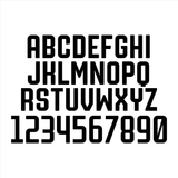 Laser Series 6677 Acrylic Letters (Full Alphabet) - Universal