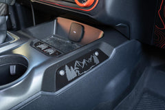 Laser Series Center Grab Handle Delete - 2021+ Bronco - StickerFab