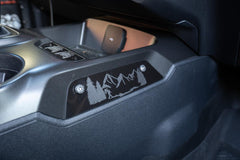 Laser Series Center Grab Handle Delete - 2021+ Bronco - StickerFab