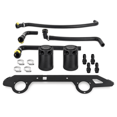 Mishimoto Baffled Oil Catch Can System - 2021-2022 Bronco 2.7L - StickerFab