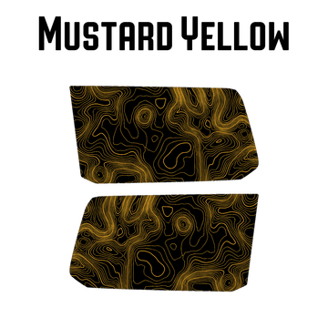 Topographic Rear Window Map Overlays - 2024+ Land Cruiser / GX 550