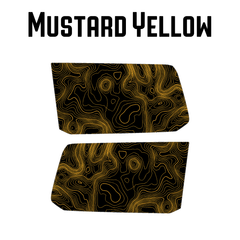Topographic Rear Window Map Overlays - 2024+ Land Cruiser / GX 550