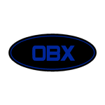"OBX" Rear Oval Emblem Overlays (Printed Series) - 2021-2023 Bronco Outer Banks - StickerFab