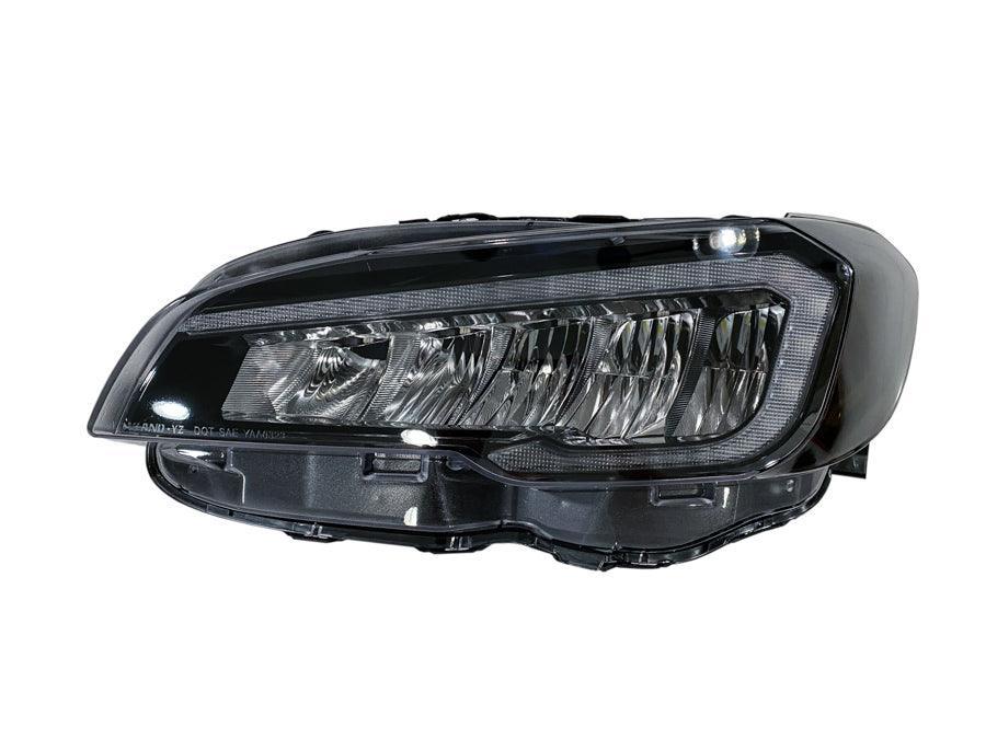 OLM Hikari Headlight Smoked / Black Out Overlays - 2015-2020 WRX / STI - StickerFab