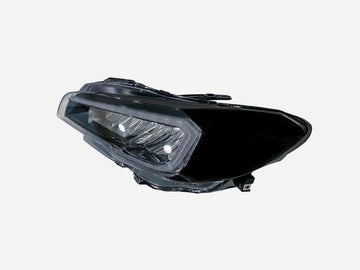OLM Hikari Headlight Smoked / Black Out Overlays - 2015-2020 WRX / STI - StickerFab