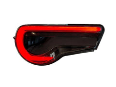 OLM OE Plus Linear Style Sequential Tail Light Overlays (Dark, Light, Red, or Yellow) - 2017-2021 Toyota 86 / Subaru BRZ - StickerFab