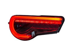 OLM OE Plus Linear Style Sequential Tail Light Overlays (Dark, Light, Red, or Yellow) - 2017-2021 Toyota 86 / Subaru BRZ - StickerFab
