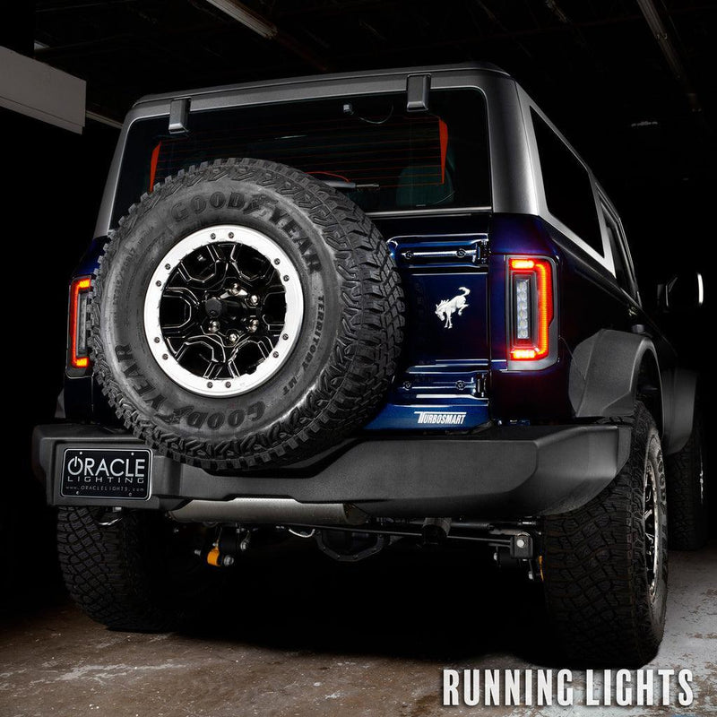 Oracle Flush Style LED Tail Lights - 2021+ Bronco - StickerFab