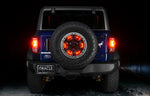 Oracle LED Red Illuminated Spare Tire Wheel Ring Third Brake Light - 2021+ Bronco - StickerFab