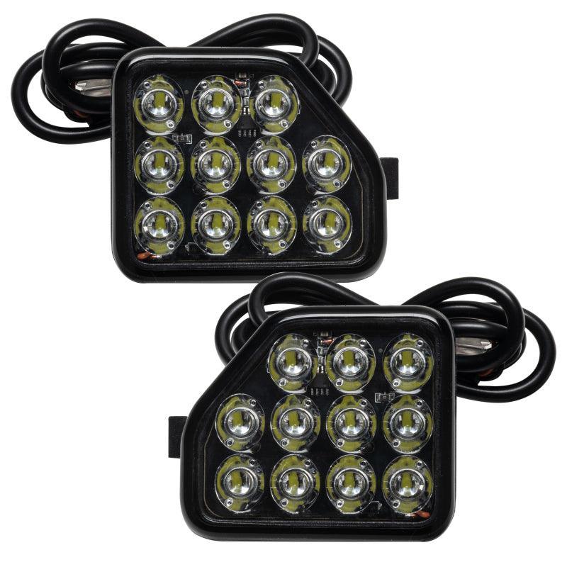 6000 Reverse Light 2018+ Wrangler JL Oracle Rear Bumper LED Reverse Lights 6000K | StickerFab