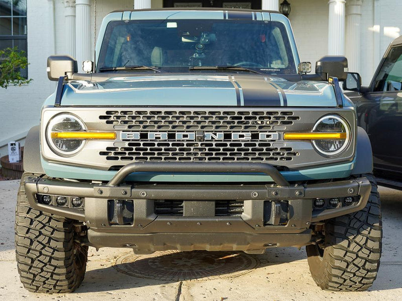 Oracle Triple LED Fog Light Kit for HD OEM Modular Steel Bumper - 2021+ Bronco - StickerFab
