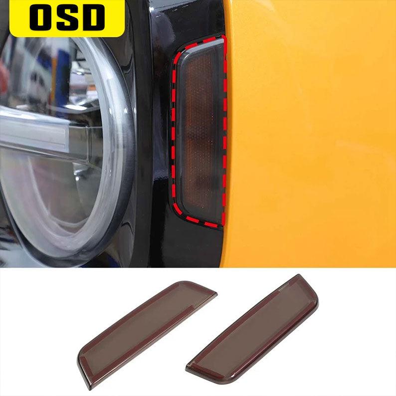 OSD ABS Smoked Sidemarker Overlays - 2021+ Bronco - StickerFab