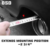OSD Exhaust Tip Extenders for OEM Exhausts fits 2022+ BRZ / GR86