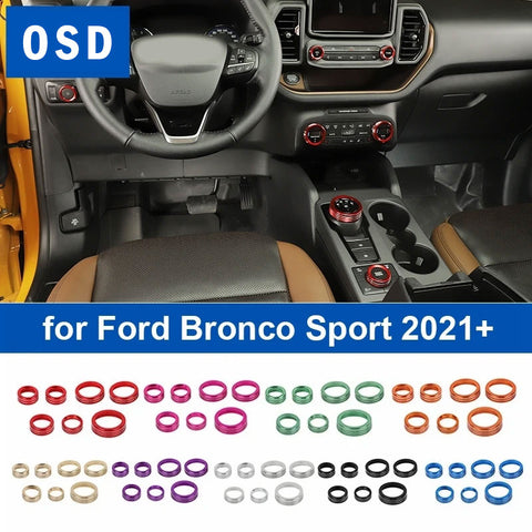 OSD V1 CNC Aluminum Knob Set (7 pieces)  - 2021+ Bronco Sport