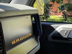 Outer Grab Handle Stripe Overlays (Full Coverage) - 2021+ Bronco - StickerFab