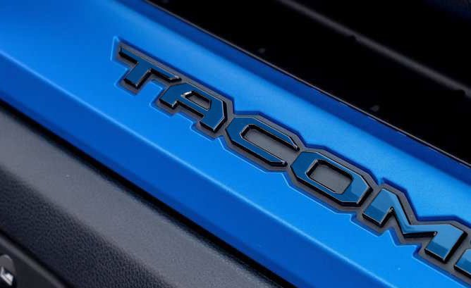 TVD "TACOMA" Decal Letter Overlays (Cast Series) - 2024+ Tacoma