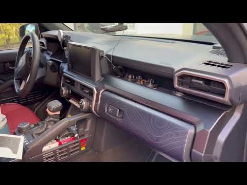 Full Width Topographic Dash Wrap - 2025+ 4Runner