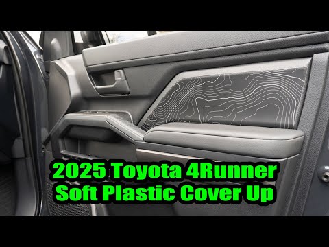 Topographic Front Door Armrest Panel Protection - 2025+ 4Runner
