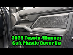 Topographic Front Door Armrest Panel Protection - 2025+ 4Runner