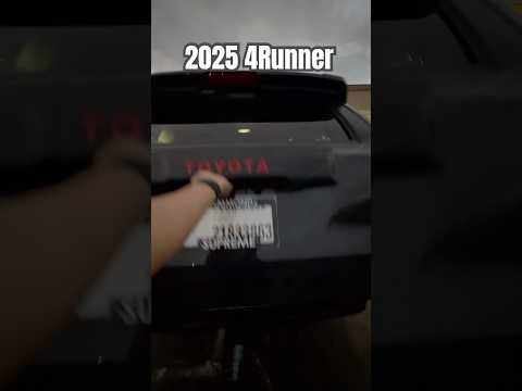 Toyota OEM Cargo Light Upgrade - 2025+ 4Runner (5 Seater)