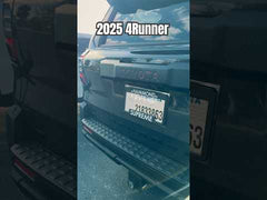 TOYOTA Topographic Rear Liftgate Emblem Overlays - 2025+ 4Runner