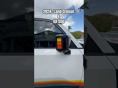 Heritage Retro TRD Style Mirror Stripes - 2024+ Land Cruiser / GX 550