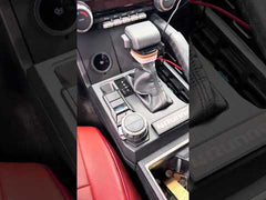 Poverty Button Raptor Shifter Trim Blank / Poverty Button Cover Plate - 2024+ T... | StickerFab