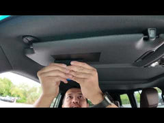 Sun Visor Warning Overlays - 2024+ Land Cruiser / GX 550