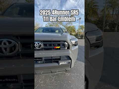 Tri Color TRD Style Grille Emblem - 2025+ 4Runner SR5